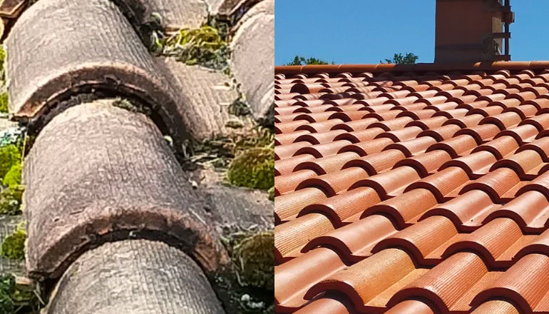 Nettoyage et démoussage de toiture à Cagnes-sur-Mer (06800)